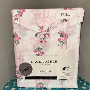 Laura Ashley Floral Pink Bow Sheet. LAST STOCK JUST GOT SOLD. WAITLIST ONLY